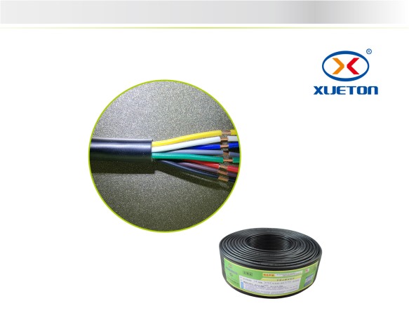 黑擠電源線RVV 8X0.5mm