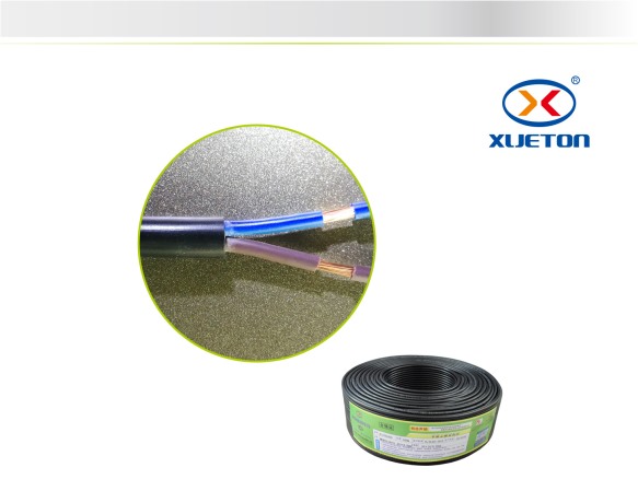 黑擠電源線RVV 2X0.5mm